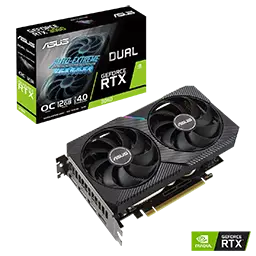 Tarjeta de Video Asus Dual GeForce RTX™ 3060 OC Edition 12GB GDDR6