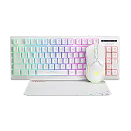 Teclado y mouse Marvo CM310 WH