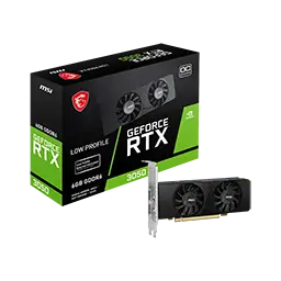 Tarjeta de Video MSI GeForce RTX™ 3050 LP 6G OC