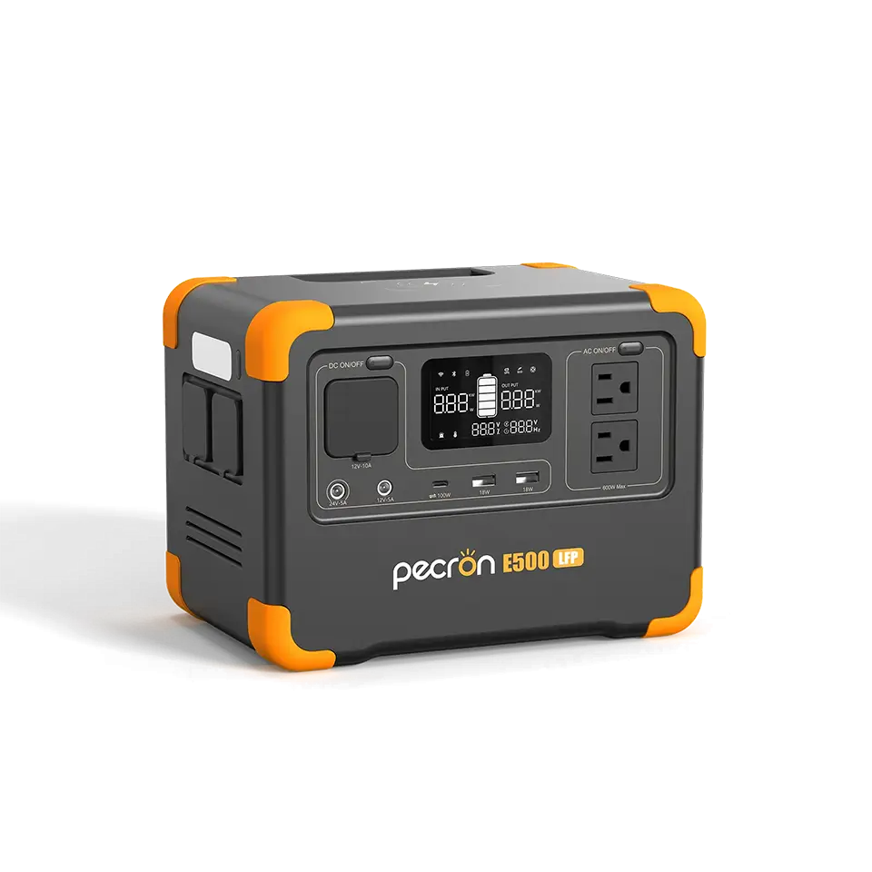 Estacion de carga portatil PECRON E500LFP 600W 576Wh