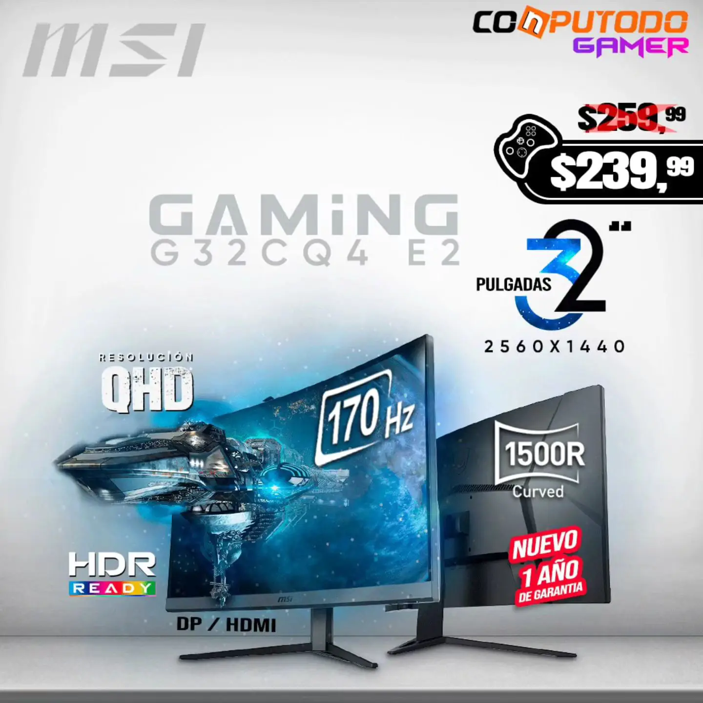 MSI G32CQ4 32