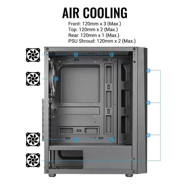 Case Aerocool Delta