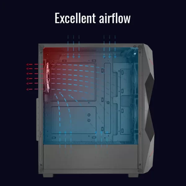 aerocoolvolcan-2 Case Aerocool Volcan