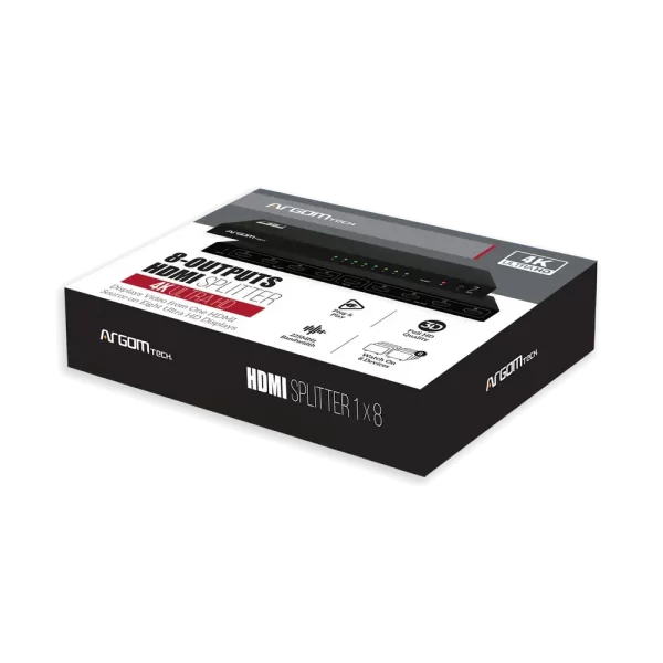Argom Tech 8-Channel HDMI Splitter