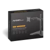 Argom Tech Soporte de sobremesa para doble monitor de 32" con base