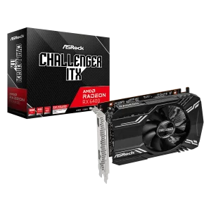 Tarjeta de Video Asrock AMD Radeon™ RX 6400 Challenger ITX 4GB