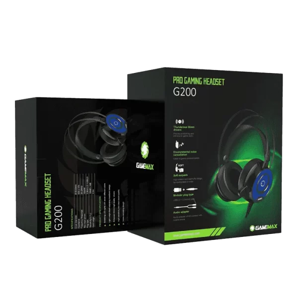 gamemhg200-8 Audifonos Gamemax HG200