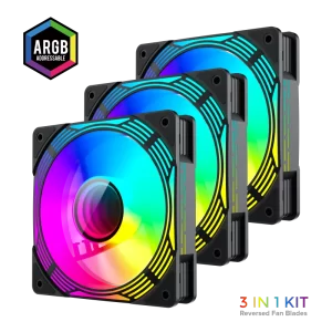 Fan kit 3 en 1 GAMEMAX KF300R