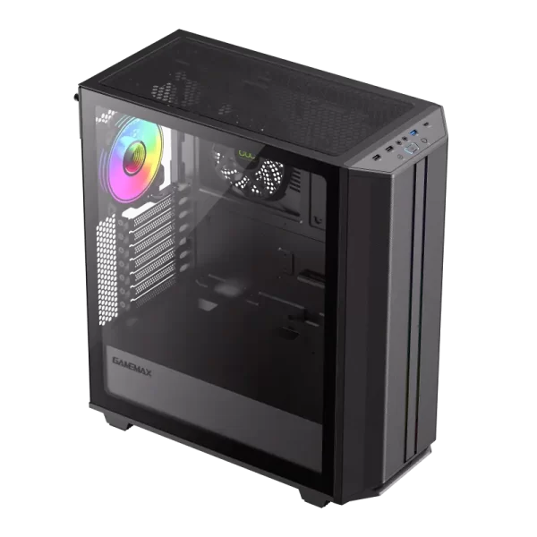 gamemprecision2bk-2 Case Gamemax Precision 2 BK