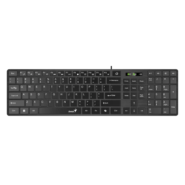 Teclado Genius SlimStar 126 BK