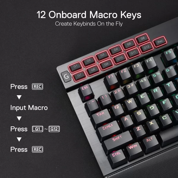 redragonyamak550-3 Teclado Mecánico Redragon Yama K550