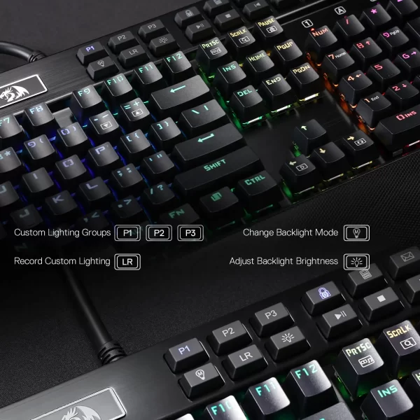 redragonyamak550-8 Teclado Mecánico Redragon Yama K550