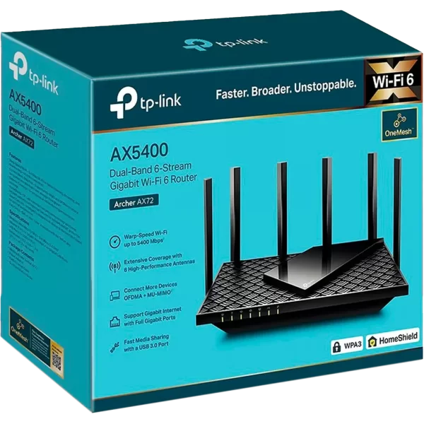 tplinkarcherax72-1 Router TP-LINK Archer AX72 AX5400
