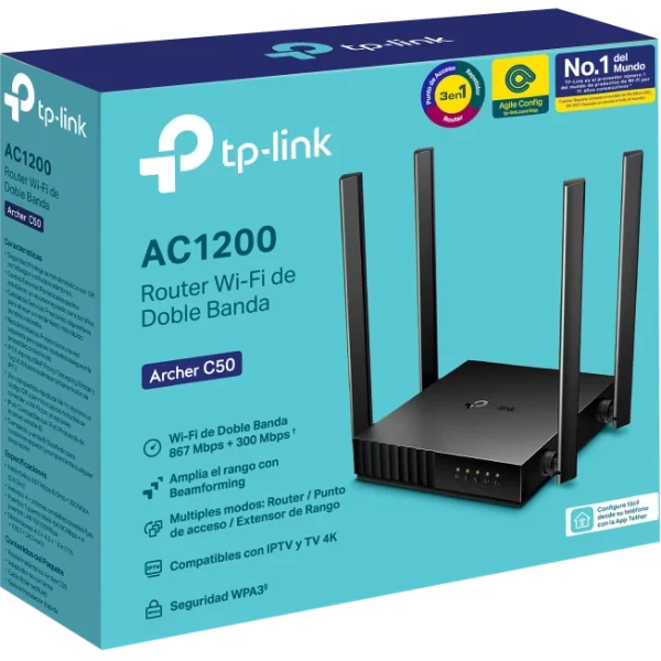 tplinkarcherc50-4 Router TP-LINK Archer C50