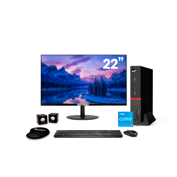 LENOVO THINKCENTRE M900 I5 6TH 22 PULGADAS ThinkCentre M900 | Intel Core i5 6th