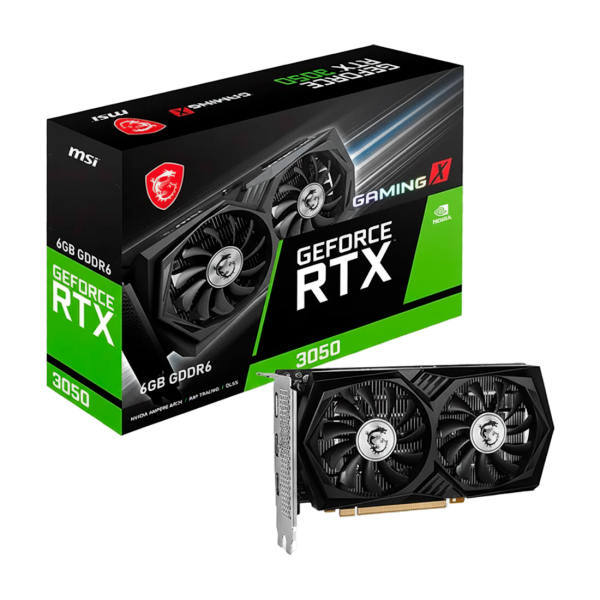 Tarjeta de Video MSI GeForce RTX 3050 6G